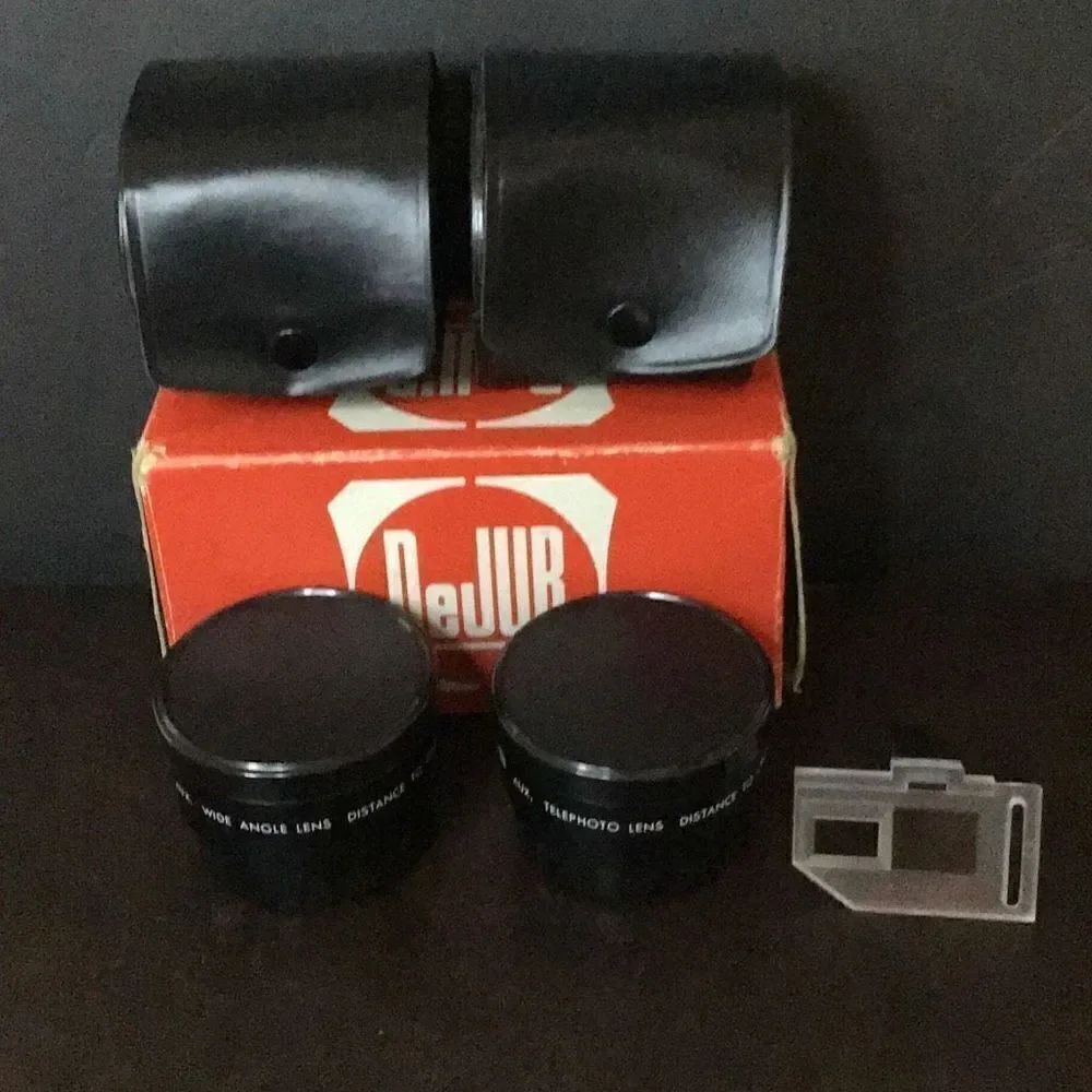 Wide angle and telle photo Camera lenses for Nikon autofocus L35AF￼ By DEJUR￼